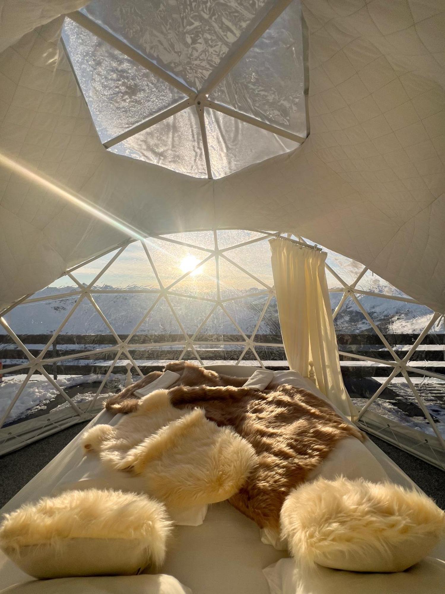 Berghotel Pischa Mountain Lodge Davos Buitenkant foto