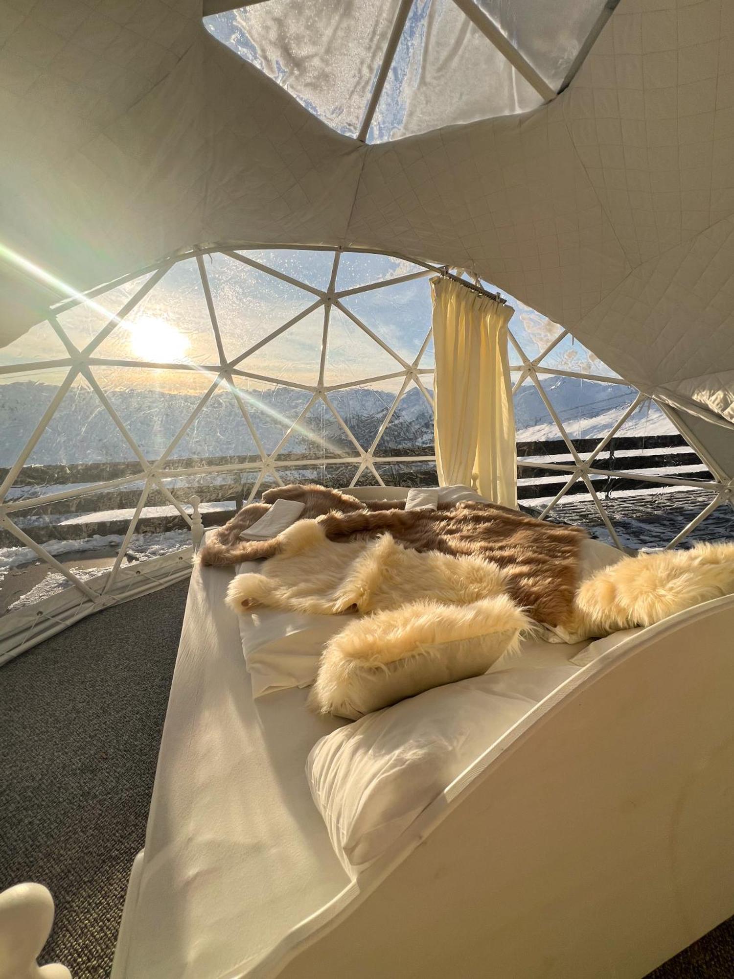 Berghotel Pischa Mountain Lodge Davos Buitenkant foto