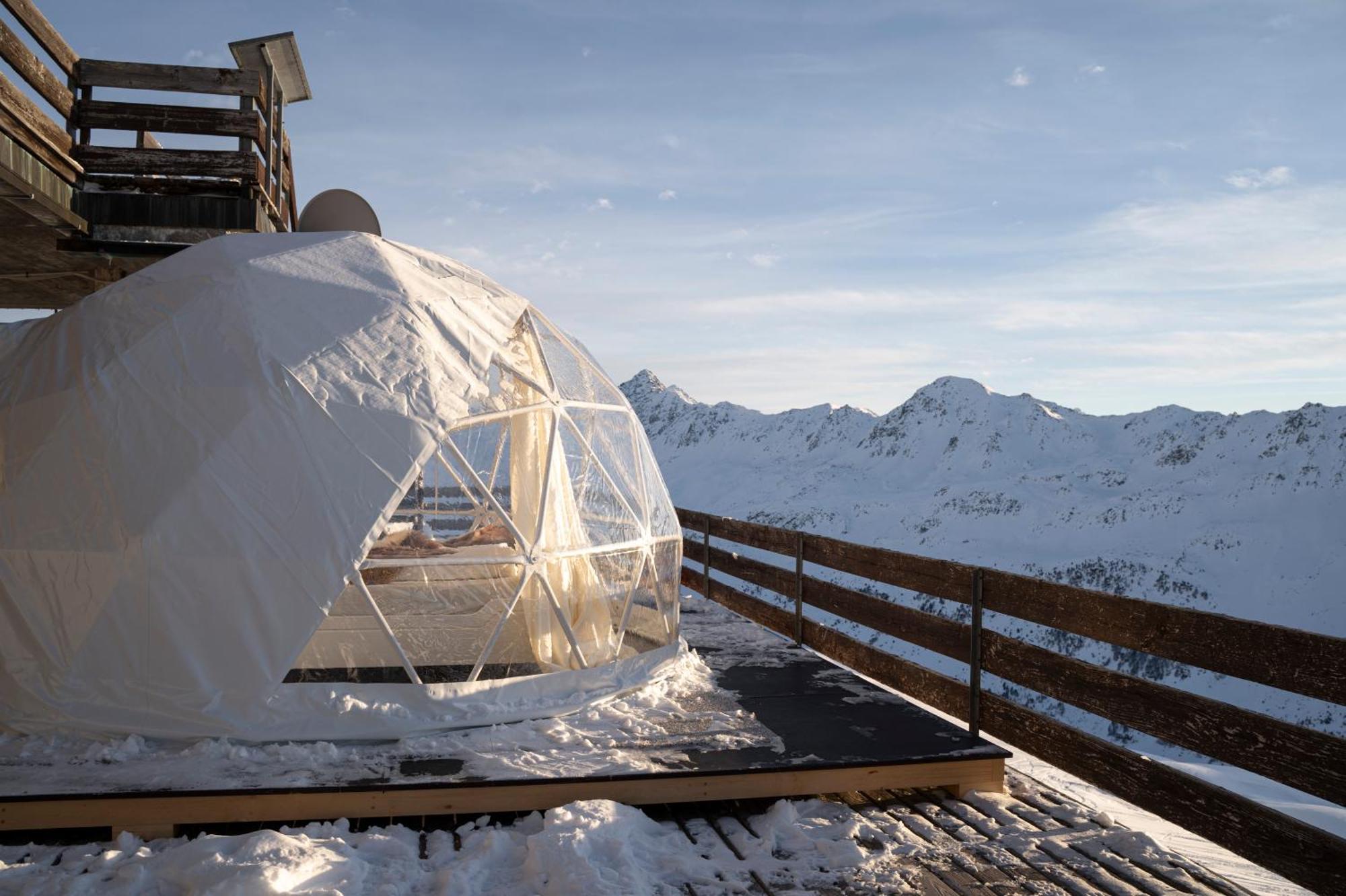 Berghotel Pischa Mountain Lodge Davos Buitenkant foto
