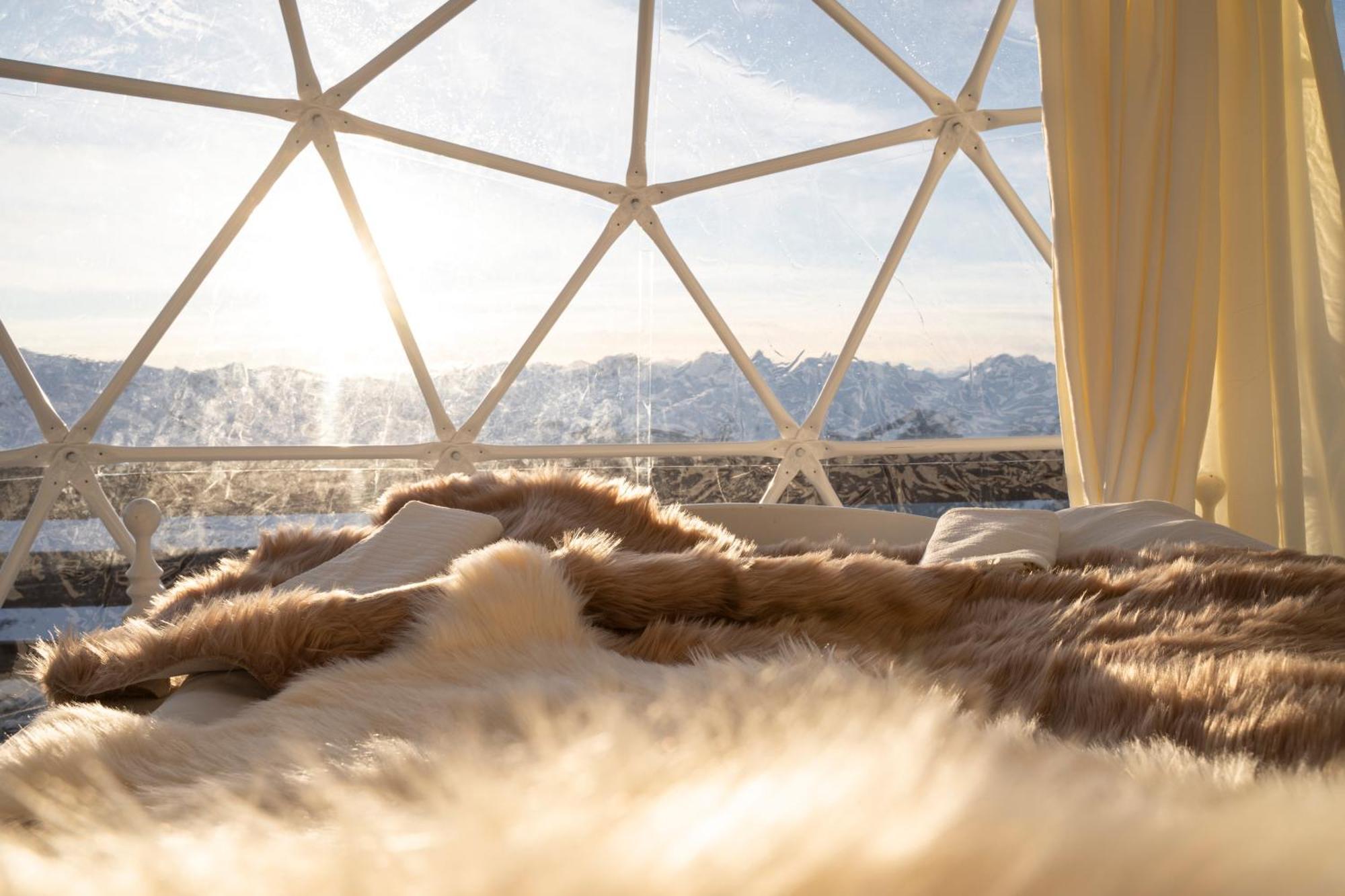 Berghotel Pischa Mountain Lodge Davos Buitenkant foto