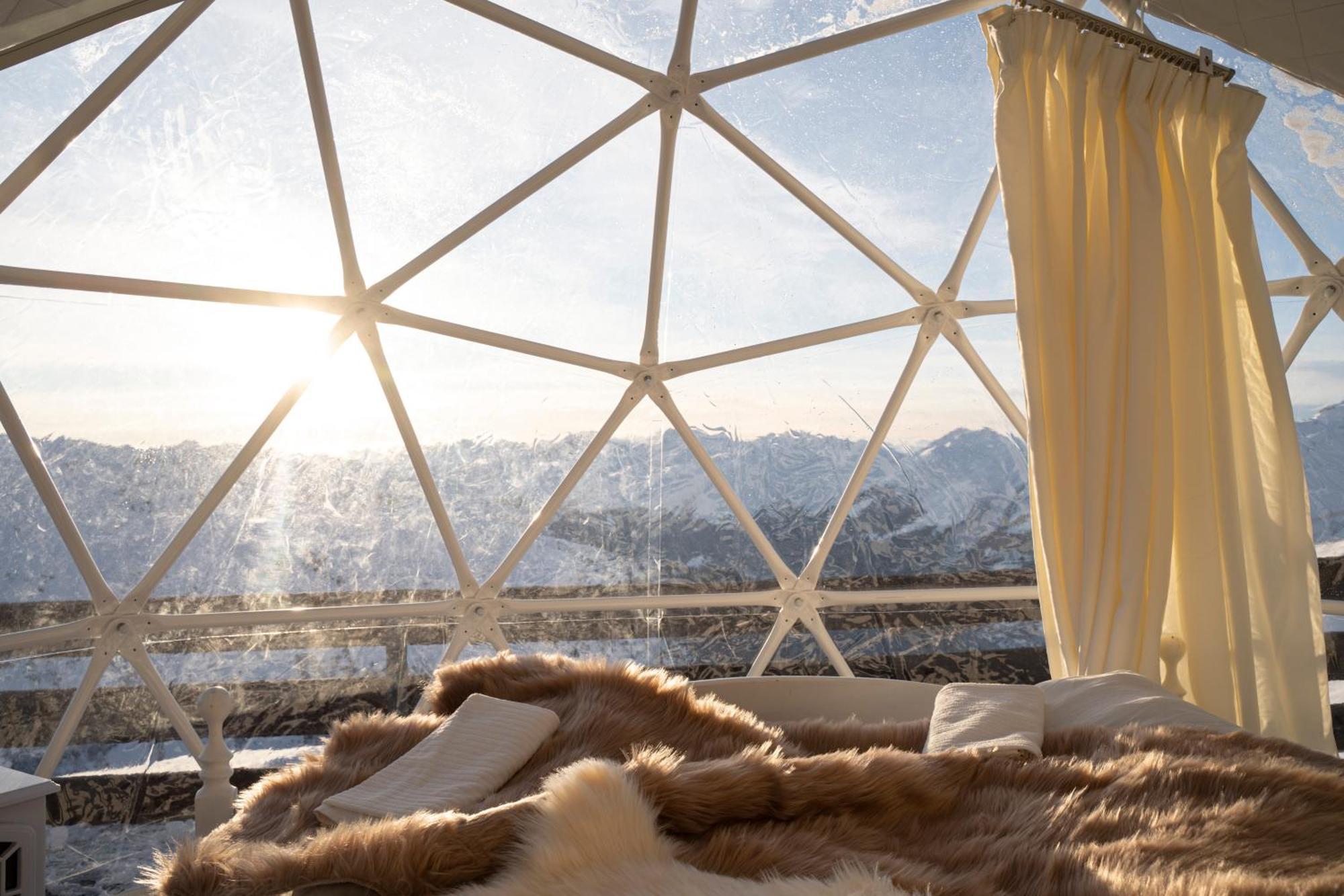 Berghotel Pischa Mountain Lodge Davos Buitenkant foto